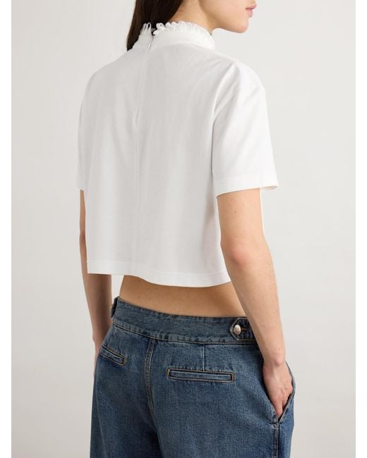 Alaïa White Alaã¯A Tops