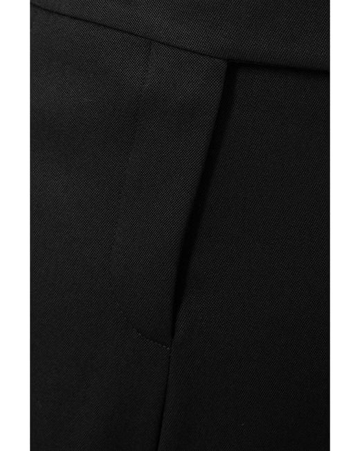 Tom Ford Black Wool Flared Pants
