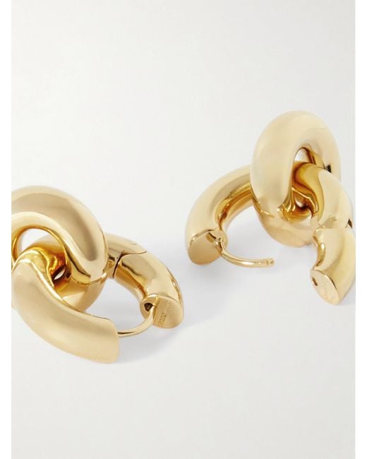 Boucles D'Oreilles En Plaqué Or The Esther LIE STUDIO en coloris Metallic