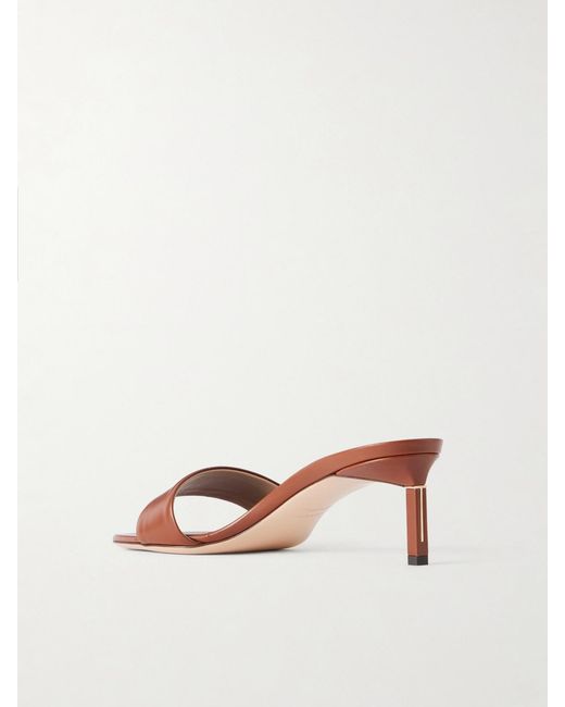 Tom Ford Natural T 55 Leather Mule