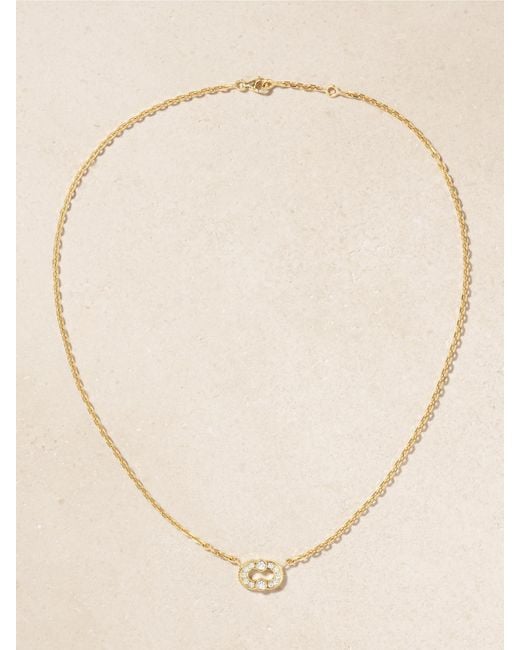 Viltier Natural Magnetic Kette Aus 18 Karat Mit Diamanten