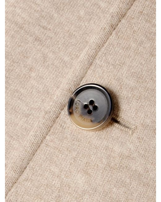 Loro Piana Natural Mini Spagna Cashmere-Blend Jacket