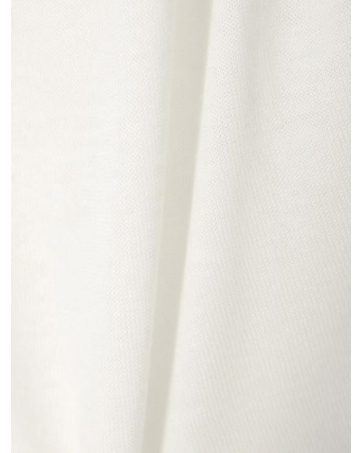 Alaïa White Wool-Blend Tank