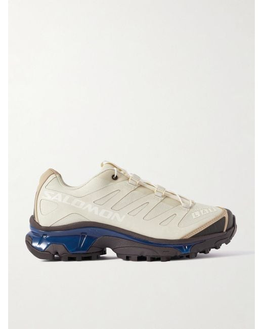 Salomon Blue Xt-4 Og Protective Sneakers Aus Ripstop Mit Gummibesätzen