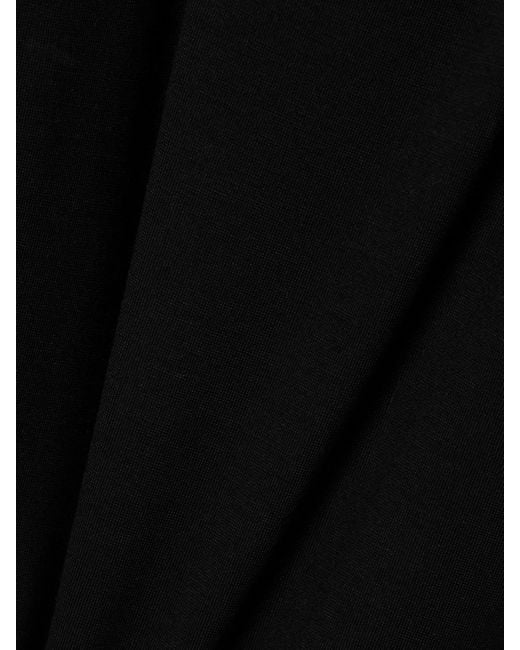 CDLP Black Lyocell-Blend T-Shirt