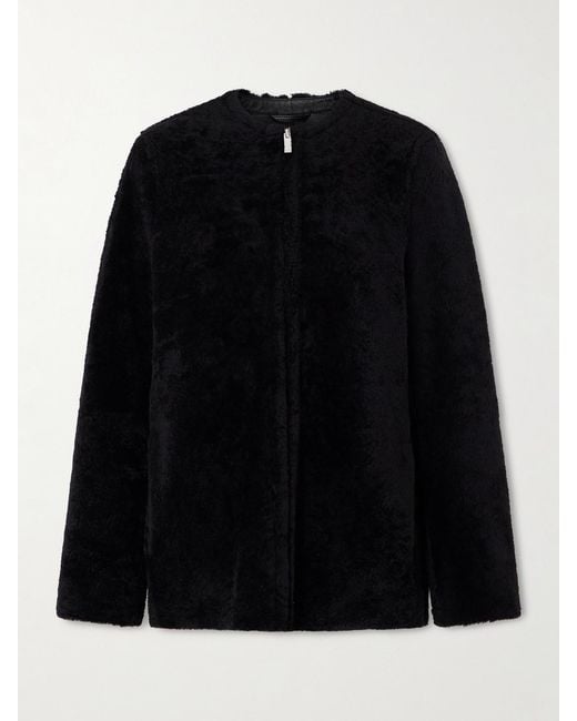 Totême  Black Shearling Jacket