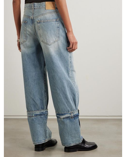 Haikure Blue Hurley Wide-Leg Organic Jeans