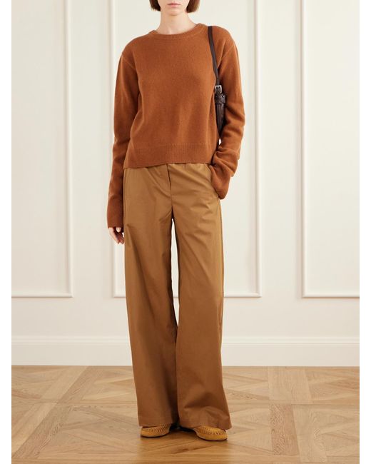 Sanderlak Brown Wool Sweater