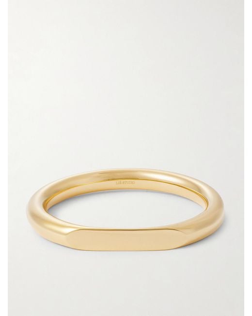 LIE STUDIO Natural The Dora Vergoldeter Armreif