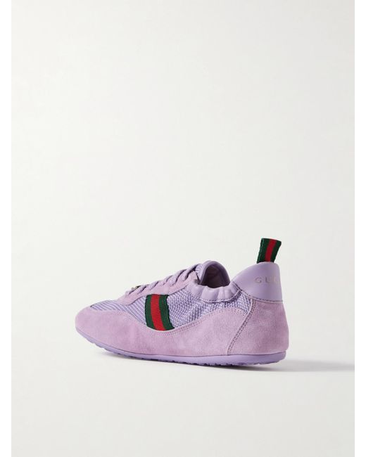 Gucci Purple Shift Damensneaker, Größe