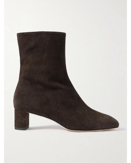 Bottines En Daim Millie Aeyde en coloris Black