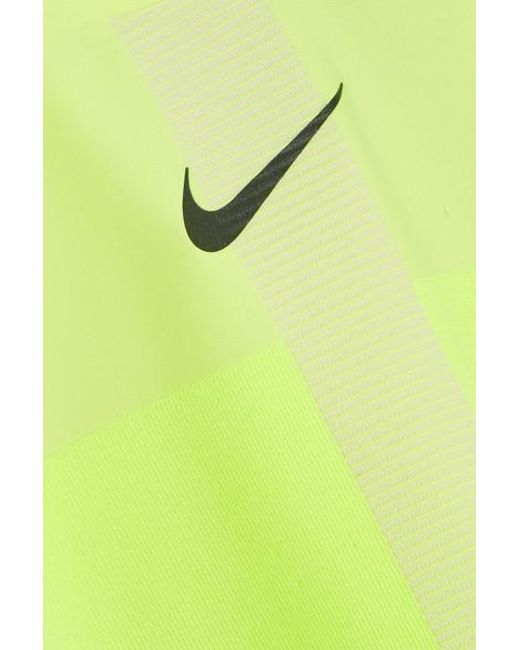 Nike Tech Pack 2.0 Run Cropped Neon Stretch Top | Lyst Canada