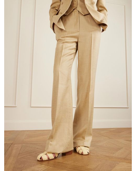 Gabriela Hearst Natural Lyle 50 Raffia Sandals