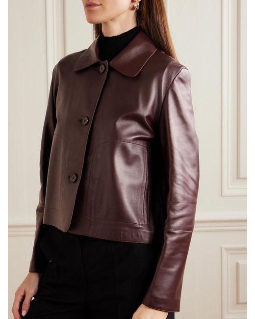 Arma Brown Emy Leather Jacket