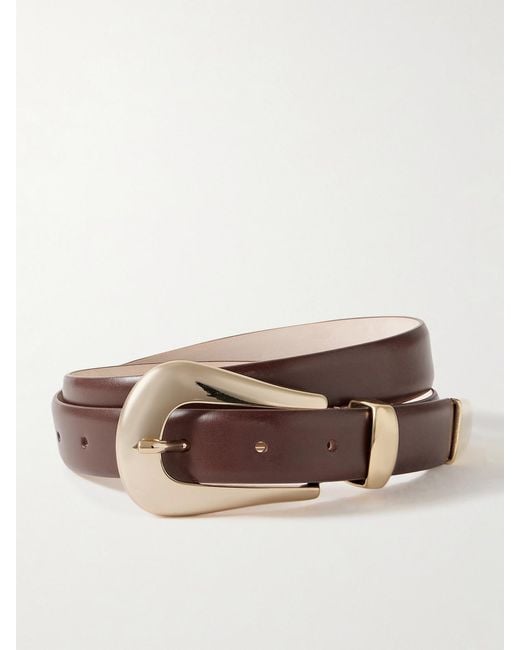 DEHANCHE Brown Colette Leather Belt