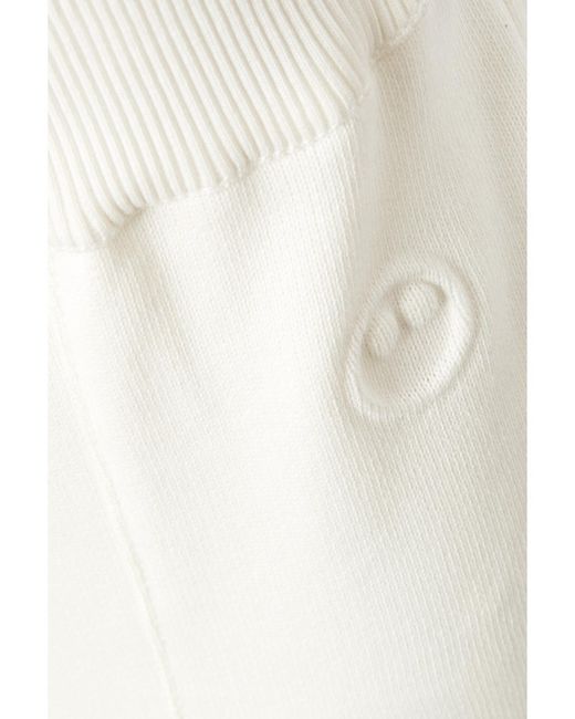 AZ FACTORY White Free To Organic Cotton And Seacell-Blend Flared Pants