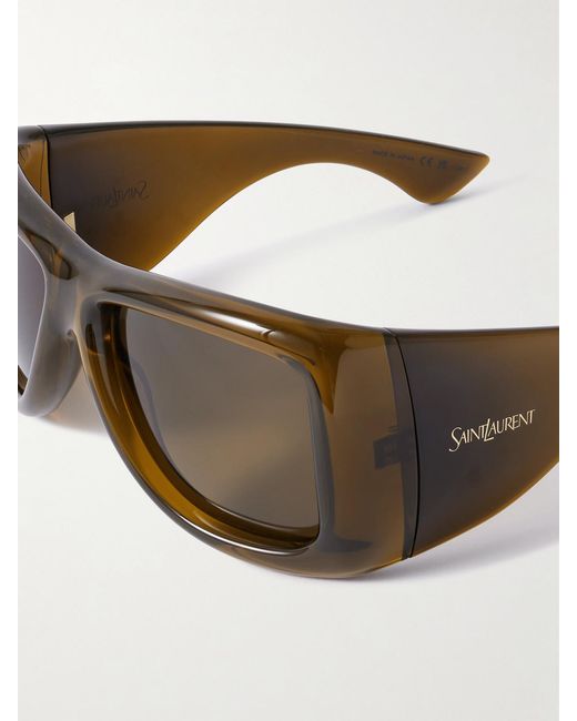 Saint Laurent Black Sl 902 Howl D-Frame Acetate Sunglasses