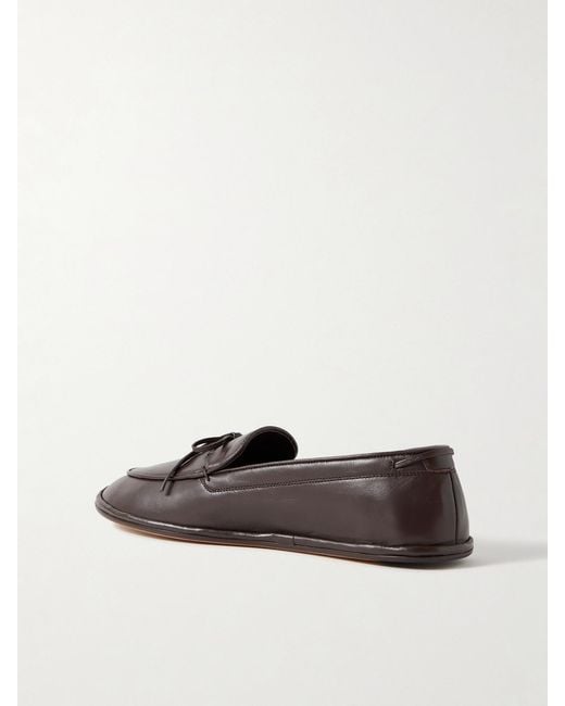 Emme Parsons Brown Parker Leather Loafers