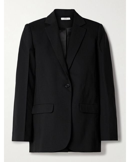 Co. Black Wool-Blend Blazer