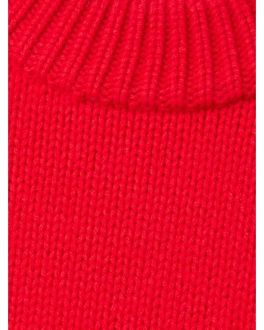 La Ligne Red Marin Pullover Aus Einer Woll-Kaschmirmischung