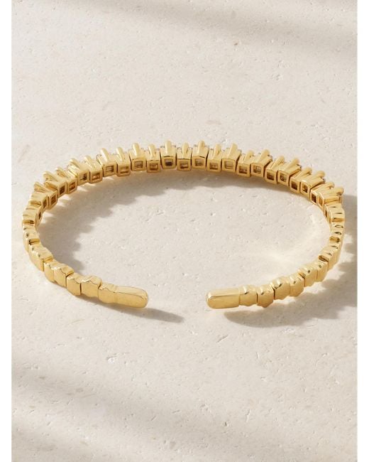 Suzanne Kalan Natural 18-Karat Diamond Bangle