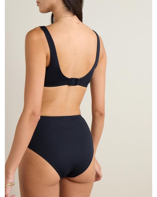 Eres Blue Plouf Color-Block Bikini Briefs