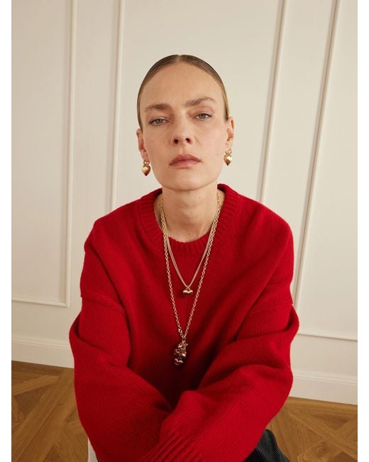Roxanne Assoulin Natural Textured Heart-Tone Necklace