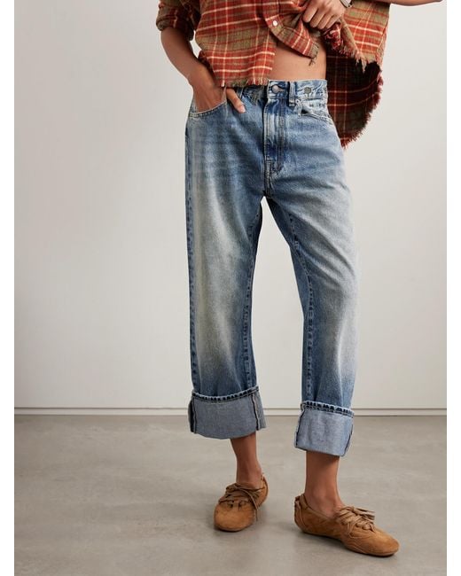 R13 Blue X-Boyfriend Jeans