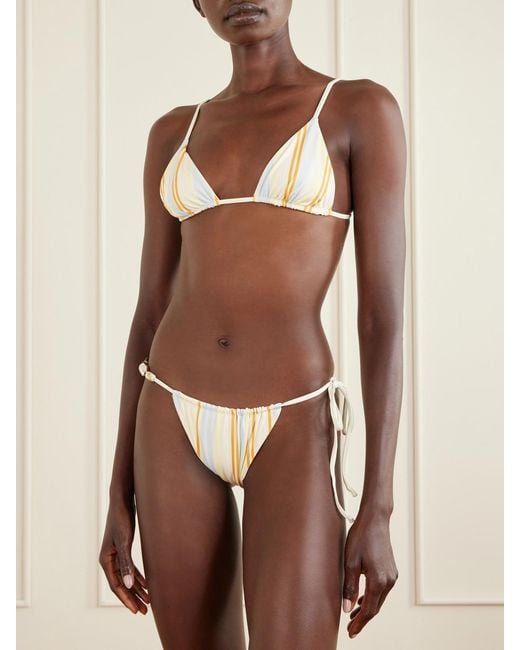 Sir Natural Pernille Reversible Striped Bikini Top