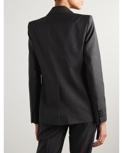 Isabel Marant Black Reva Prince Of Wales Checked Wool Blazer