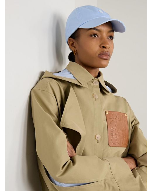 Polo Ralph Lauren Blue Embroidered Cotton-Twill Baseball Cap