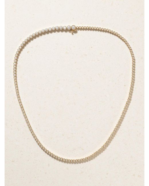 Sophie Bille Brahe Natural Classic Tennis 18-Karat Diamond Necklace