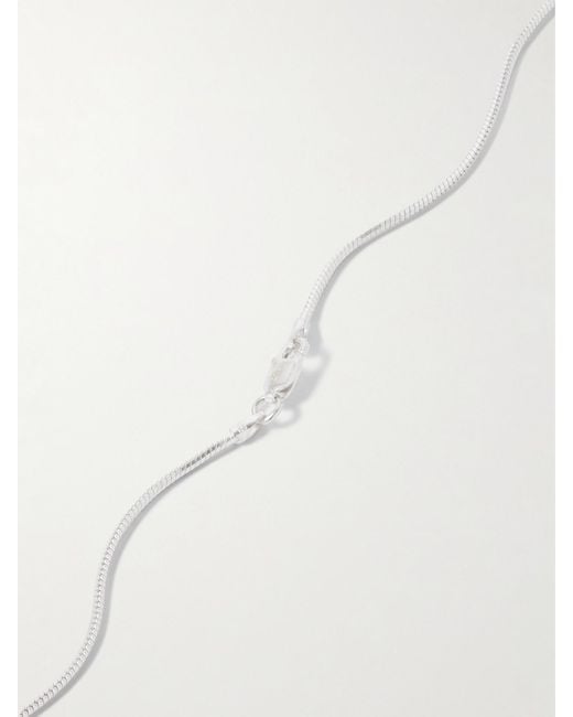 Loren Stewart White Remier Sterling Pearl Necklace