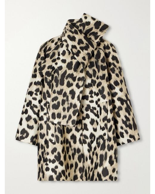 Givenchy Multicolor Leopard-Print Jacquard Smart Jacket