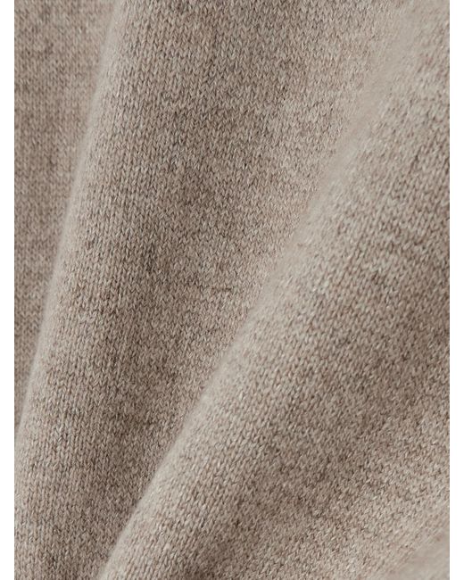Loro Piana Natural Silk And Cashmere-Blend Sweater