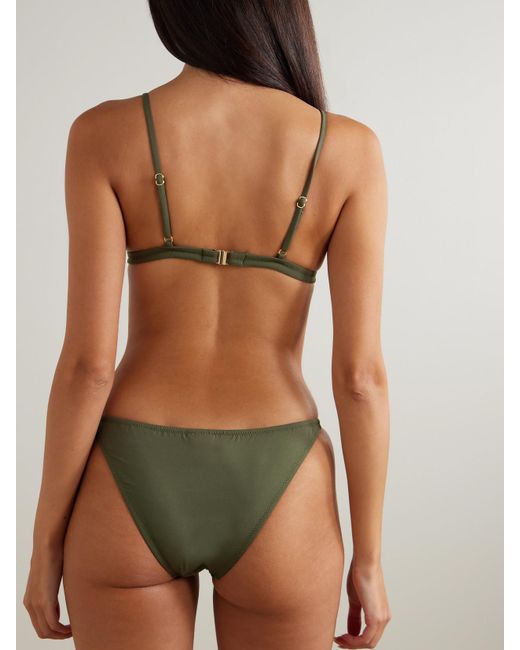 Melissa Odabash Green Mexico Bikini Briefs