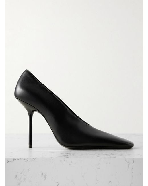 Victoria Beckham Black Olivia Leather Pumps