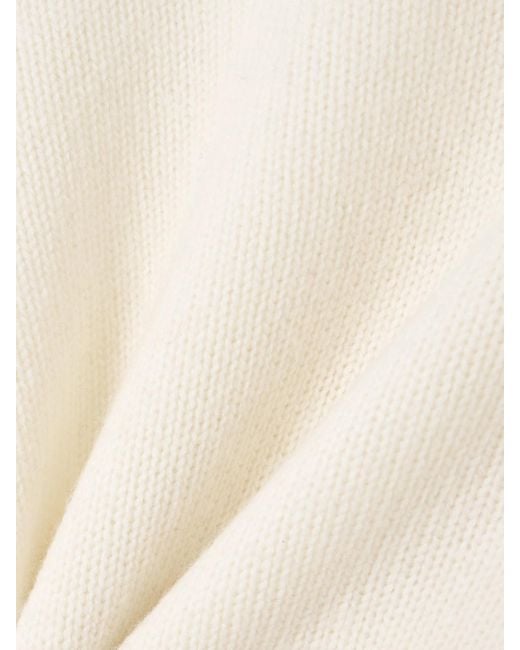 Loulou de Saison Natural Safi Merino Wool And Cashmere-Blend Sweater