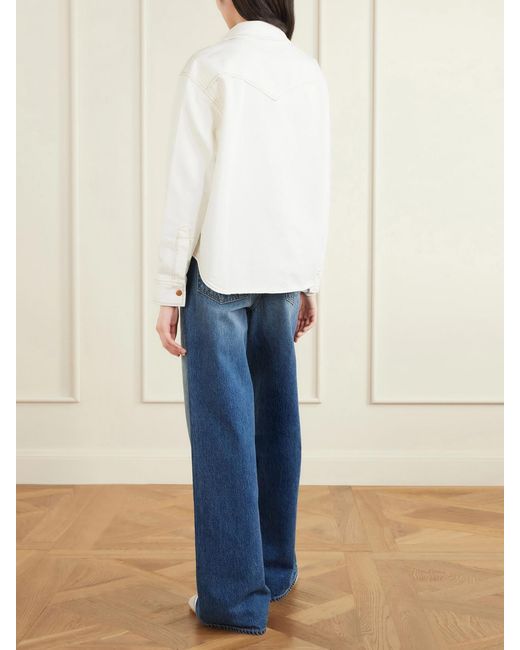 SLVRLAKE Denim Natural Cassidy Denim Jacket