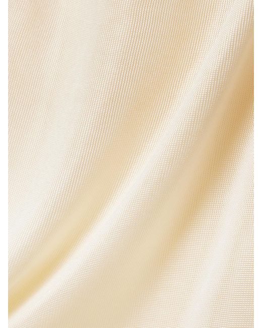 Robe Longue En Mailles Stretch À Fronces Luella TOVE en coloris Natural