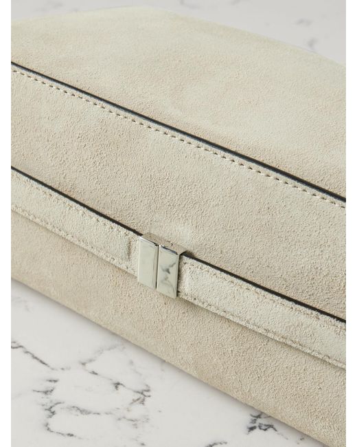 Totême  Natural Scoop Suede Clutch