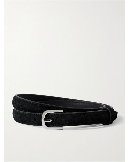 Totême Black Suede Belt