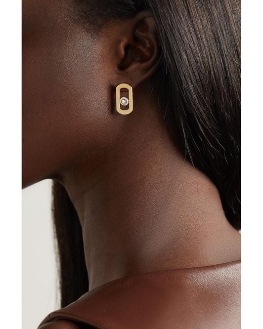 Messika Natural Move Citizen 18-Karat Diamond Earrings