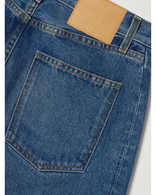 B Sides Blue Lasso High-Rise Wide-Leg Jeans