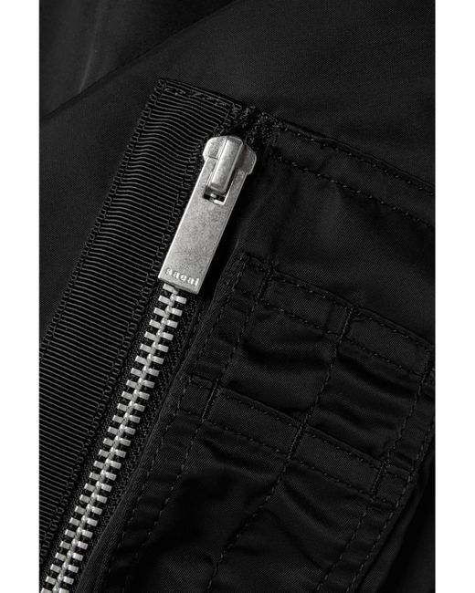 Sacai Black Ma- Shell Bomber Jacket