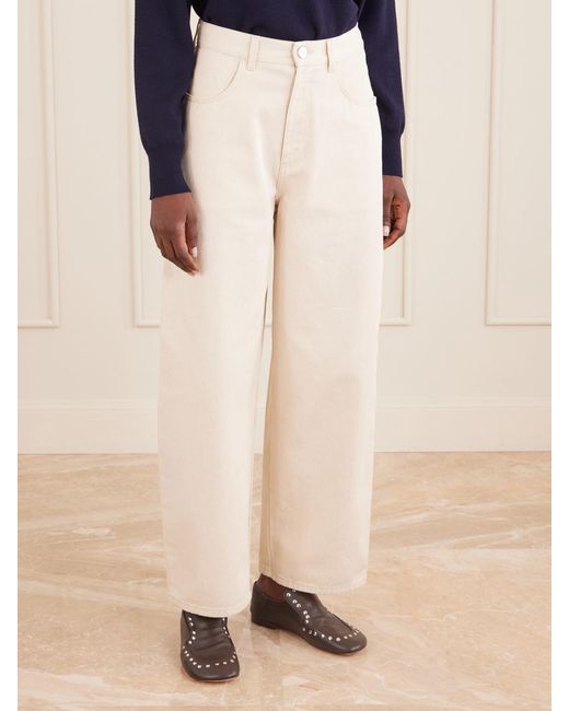 Rohe Natural Berber Barrel-Leg Jeans