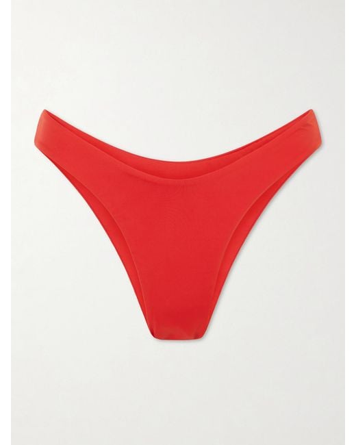 Haight Red Leila Bikini Briefs