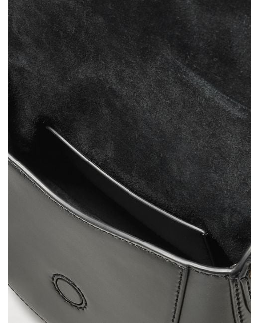 Isabel Marant Black Altay Kleine Schultertasche Aus Leder