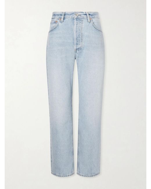 Citizens of Humanity Blue Winslow Mid-Rise Boyfriend Jeans