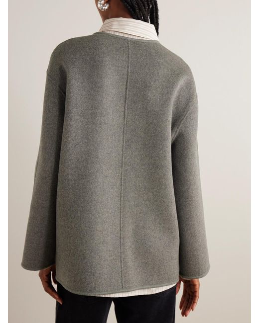 Rohe Gray Jacke Aus Einer Woll-Kaschmirmischung